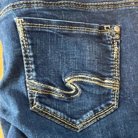 Silver suki skinny crop jeans - Picture 6 of 7